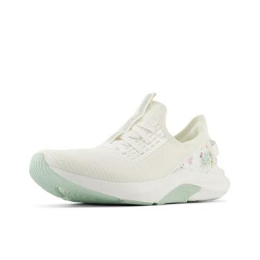 Imagem de New Balance Tênis feminino DynaSoft Nergize Sport V2 Cross Trainer, Sal marinho/sal marinho/cinza de argila, 40