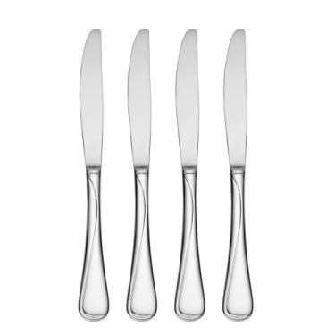 Imagem de Oneida Facas de jantar Flight Everyday Flatware, 500 g, metálicas