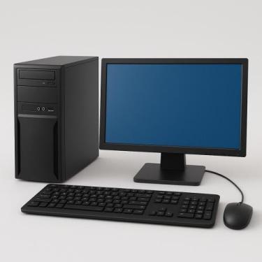 Imagem de Computador completo processador intel i5 8gb ssd 480gb monitor de 19" 