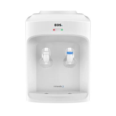 Imagem de Bebedouro de Mesa para Garrafão eos Mineralle Eletrônico Branco EBE01BB Bivolt