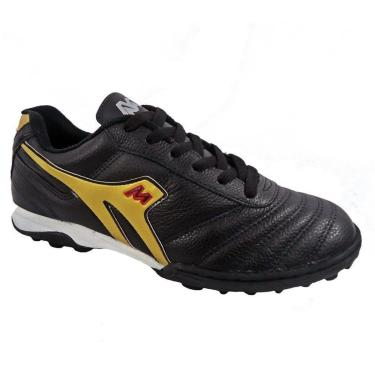 Imagem de Chuteira Society Mathaus Azurra Couro com Biqueir-Masculino