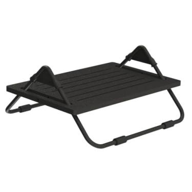 Imagem de Apoio Para Os PéS ErgonôMico AjustáVel Preto