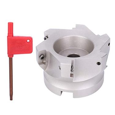 Imagem de Fresa de Topo, BAP400R-80-27-6T Fresa de 90 Graus Tipo Mandril, Fresagem de Aço de Alto Carbono, ângulo Reto, Fresa de Topo para Suportes de Fresa Frontal