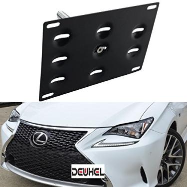 Imagem de Parafuso dianteiro para placa de carro com gancho de reboque para Lexus RC RC-F GS LS ES RX