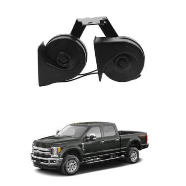 Imagem de Wahparts Conjunto de buzina dupla com suporte compatível com Ford F250 F350 Super Duty 2017-2022 HC3Z-13832-G