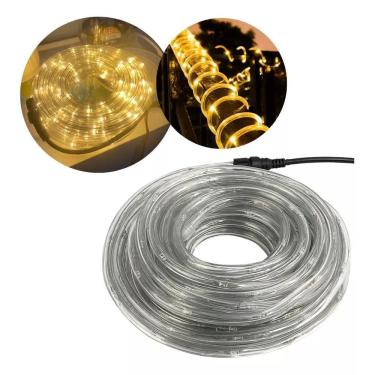 Imagem de Mangueira Led Pisca 8 Funções Prova D`Água Quente 10 Metros