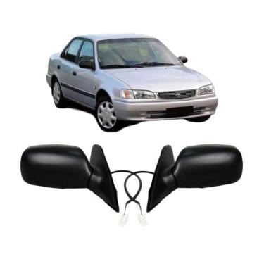 Imagem de Par Retrovisor Toyota Corolla 1998 A 2002 Eletrico - TY RETROVISOR