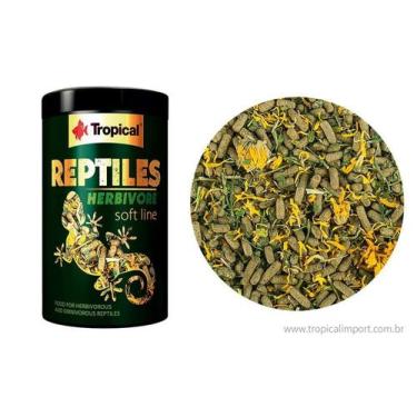 Imagem de Ração Tropical Reptiles Herbivore Soft 65g