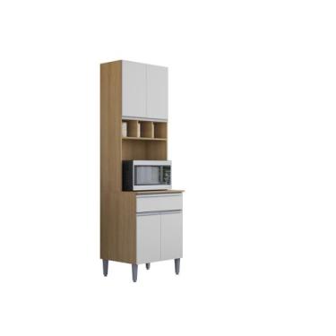 Imagem de Paneleiro Duplo Balcão Compacto Andreia - AM/BC - Ajl Móveis