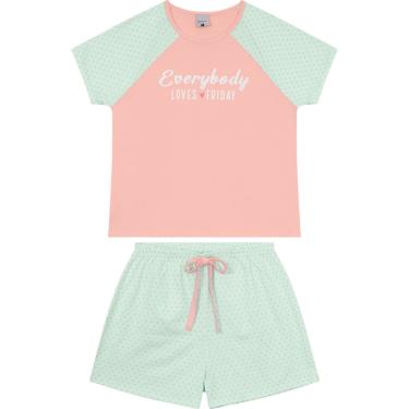 Imagem de Pijama Manga Curta Feminino Malha Malwee Ref. 120747