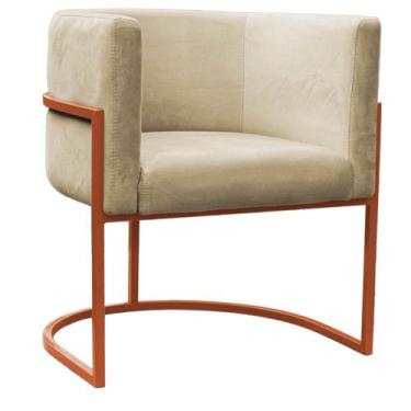 Imagem de Poltrona Cadeira Para Penteadeira Decoração para Quarto e Recepção Bas