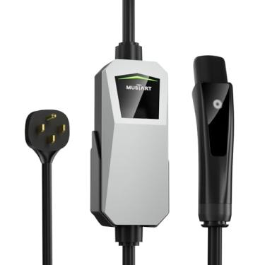 Imagem de MUSTART Carregador Tesla De 40A Nível 2 - 240 V, Plugue Nema 14-50, Portátil Para Veículos Elétricos Modelos S, 3, X, Y E Todos Os Compatíveis Com Nacs