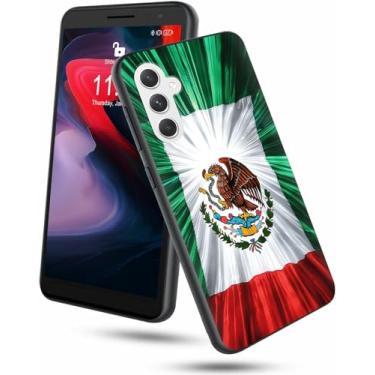 Imagem de Capa para celular Samsung Galaxy A16 5G/4G 17.0 cm fina de silicone macio TPU com design de bandeira do México para mulheres Wen capa de proteção antiarranhões à prova de choque para Samsung A16 4G/5G