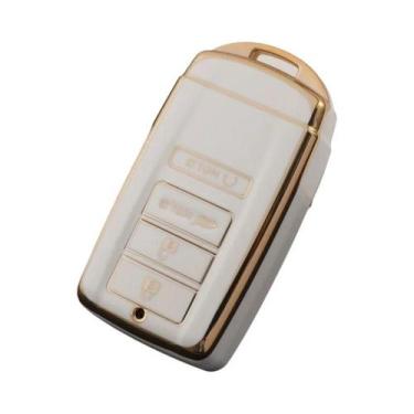 Imagem de Honda Acura TPU Shell Fob Holder Car Key Case Capa Protetor Para RLX M