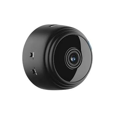 Imagem de Mini Câmera Espiã WiFi 1080p De Segurança Magnética Sem Fio Casa Inteligente Bateria 150mAh De emergencia Suporta Cartão 128GB Base 360° Acessórios e Carregador USB