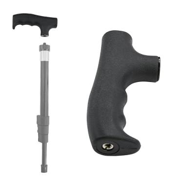 Imagem de Adaptador de cabo monopé CamDesign para bengala de caminhada, conversor de fixação de cabeça de monopé, alça para caminhada, escalada, fotografia