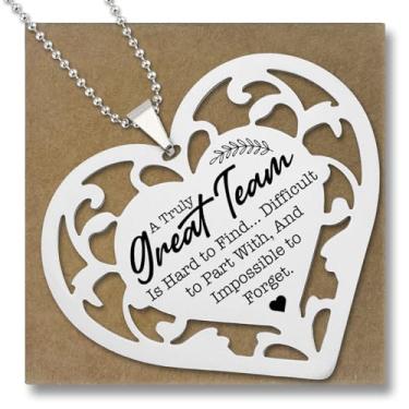 Imagem de Um enfeite de equipe realmente ótimo, presente de agradecimento para membros da equipe, colegas de trabalho, voluntários, lembrança inspiradora de agradecimento, pingente de espelho retrovisor de