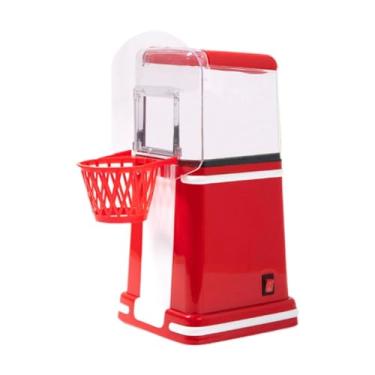 Imagem de AFXGUSD Máquina de Pipoca Portátil com Cesta de Basquete para Uso Doméstico