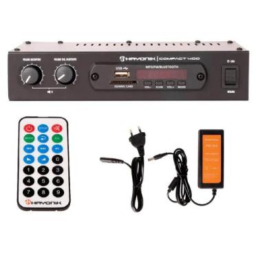 Imagem de Amplificador 40W RMS com Bluetooth COMPACT 400 HAYONIK