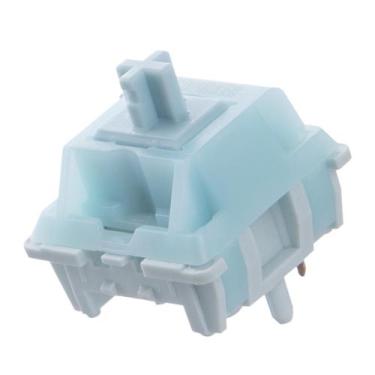 Imagem de Interruptor de teclado para jogos EPOMAKER Creamy Jade 45gf 100 PCS