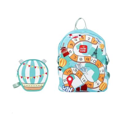 Imagem de Supercute Mochila e Bolsa de Ombro 2 Em 1 Balão