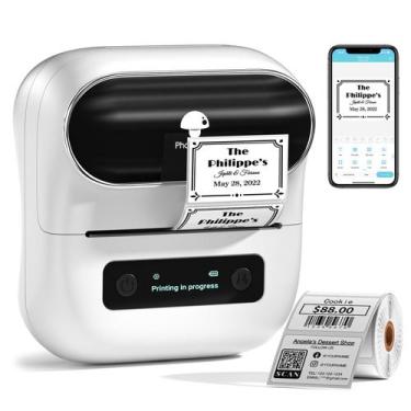 Imagem de Impressora de código de barras de 8 cm com atualização da Label Maker 
