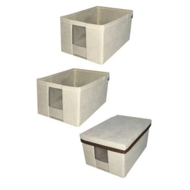 Imagem de Sapateira individual com visor e tampa caixa infantil - L 15cm x A 11c