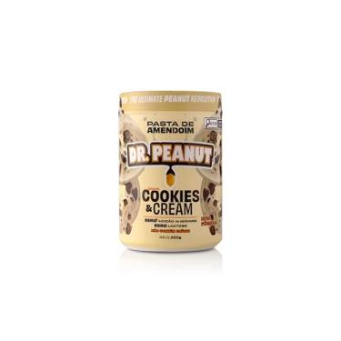 Imagem de DR. Peanut Pasta de Amendoim Cookies and Cream 250G - Com Whey Protein