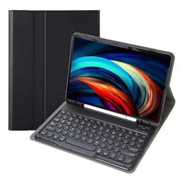 Imagem de Capa Com Teclado Bluetooth Para Samsung Tab S7 Fe Plus 12.4