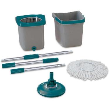 Imagem de Mop Giratorio Flash Limp Fit 3L/4,8L 3 Refil Cabo 128Cm