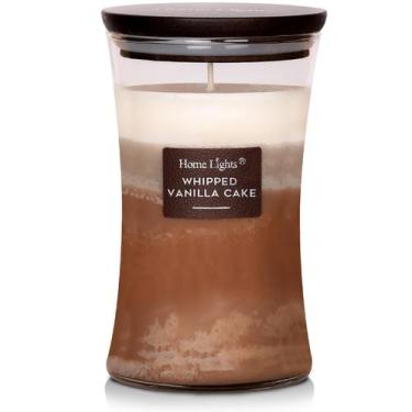 Imagem de Bolo de baunilha batido perfumado Candles HomeLights 640 ml de cera de