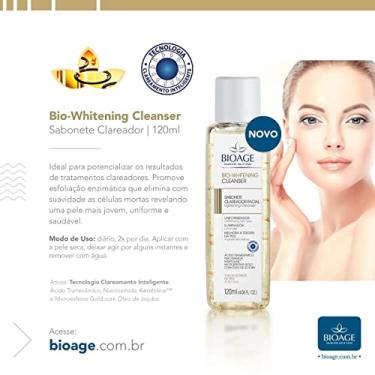 Imagem de Sabonete Bio Whitening Cleanser Bioage - 120ml - Para Todos os Tipos de Pele