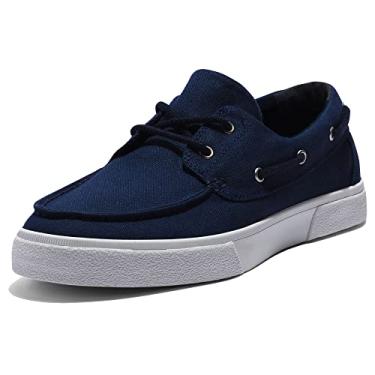 Imagem de Timberland Mocassins masculinos Union Wharf 2.0 EK+, Lona azul marinho, 42