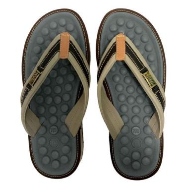 Imagem de Chinelo Masculino Mundo Flex Robust Ortopédico Para Esporão Fascite Pl