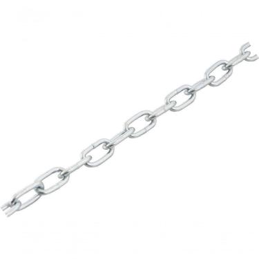 Imagem de Corrente 1-8 Curta Zincada Saco De Rafia Com 12.5 Quilos -