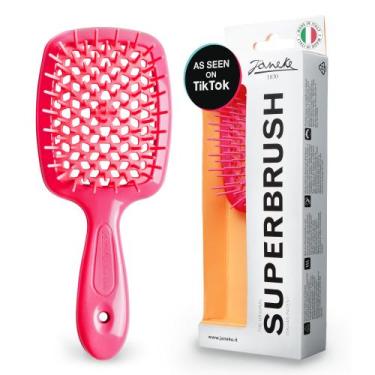 Imagem de Escova de cabelo Jäneke Superbrush Detangling Vented Wet Hair Brush