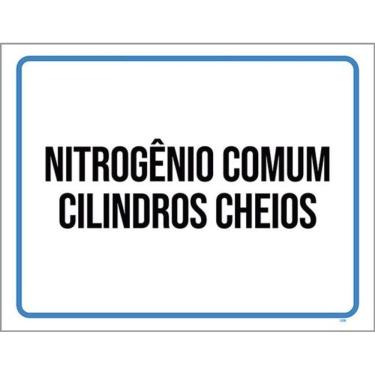 Imagem de Kit 3 Placas Nitrogênio Comum Cilindros Cheios 36X46