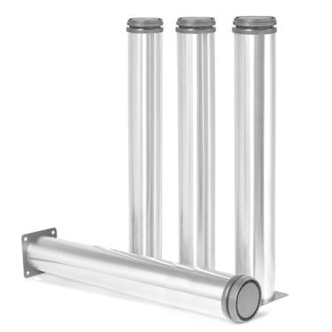 Imagem de Conjunto ajustável de aço inoxidável Masendelk de 40 cm para pernas de