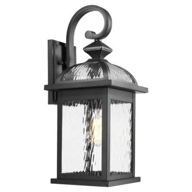 Imagem de Lámpara de Pared Exterior Darkaway 56 cm Impermeable Negro