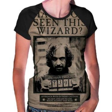 Imagem de Camiseta Raglan Baby Look Harry Potter Ref:211 - smoke, Preto, G