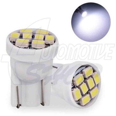 Imagem de Lampada Pingo T10 Canhão 5w 8 Leds SMD Super Bco Un