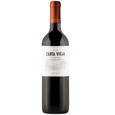 Imagem de Vinho Tinto Chileno Carta Vieja Carménère