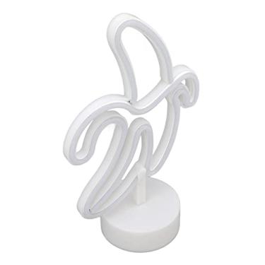 Imagem de GLOGLOW Sinal de Néon de Banana, Luzes Noturnas de Néon de Banana Led, Luz Noturna Decorativa Alimentada por Usb para Quarto e Festa