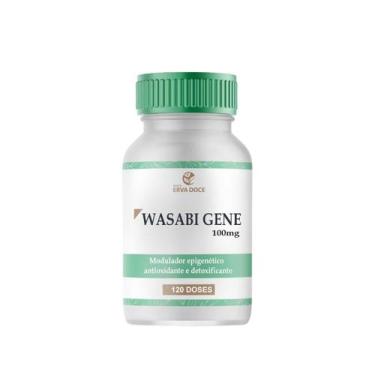 Imagem de Wasabi Gene 100Mg 120 Capsulas - Botica Erva Doce