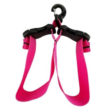 Imagem de simhoa Cintas para nadadeiras de mergulho, acessórios, equipamentos, nadadeiras, fivelas, suporte para mergulho livre, Rosa