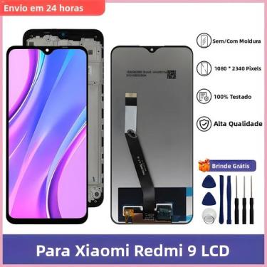Imagem de Tela LCD De 6,53 Polegadas Com Touch Screen Para Xiaomi Redmi 9 M2004J