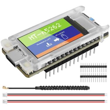 Imagem de MakerHawk Placa De Módulo Mesh Node T114 Com Display Tft, Placa De Desenvolvimento Nrf52840 Sx1262 Com Suporte Para Lora Bluetooth 5.0 Gps Externo E Fonte De Alimentação De Painel Solar Para Meshtas