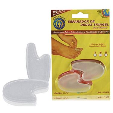 Imagem de Separador de Dedos Skingel, Ortho Pauher, Translucido, Médio