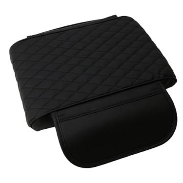Imagem de KH866 Almofada de apoio de braço de carro de couro, tapete de caixa de apoio de braço, almofada de console central adequada para Mazda CX-3 CX-5 CX-30 CX3 CX30 CX5 2015-2023, protetor de capa de