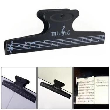 Imagem de Clipes Para Partituras De Música Para Guitarra E Violino, Suporte Para